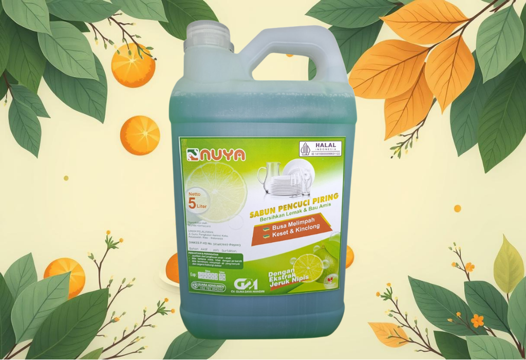Nuya – Sabun Pencuci Piring – 5 L